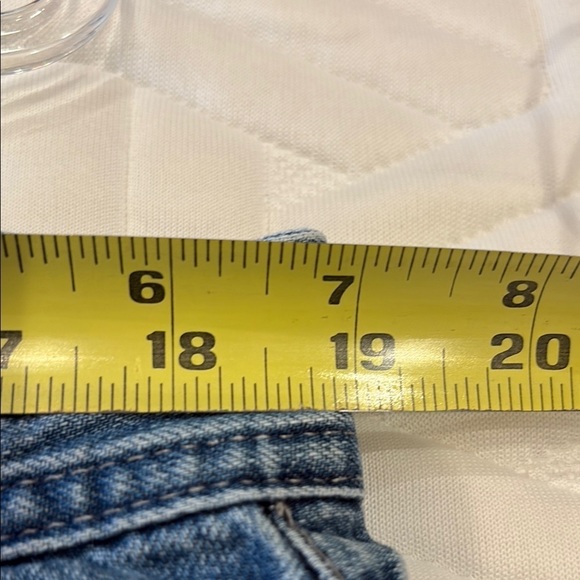 AG Matchbox Slim and straight Relaxed Blue Distressed Jeans - Picture 6 of 13